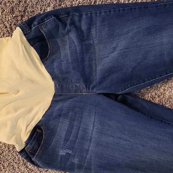 Flutter and Kick skinny ankle maternity jeans - Picture 3 of 8